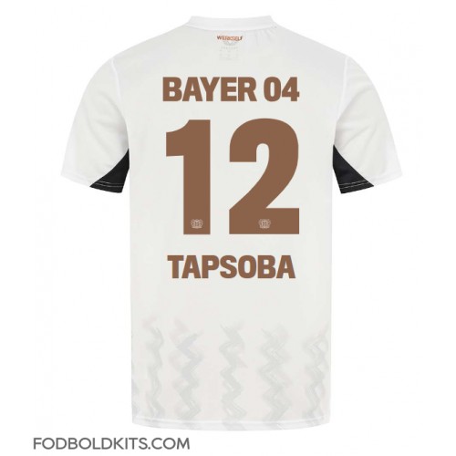 Bayer Leverkusen Edmond Tapsoba #12 Udebanetrøje 2024-25 Kortærmet